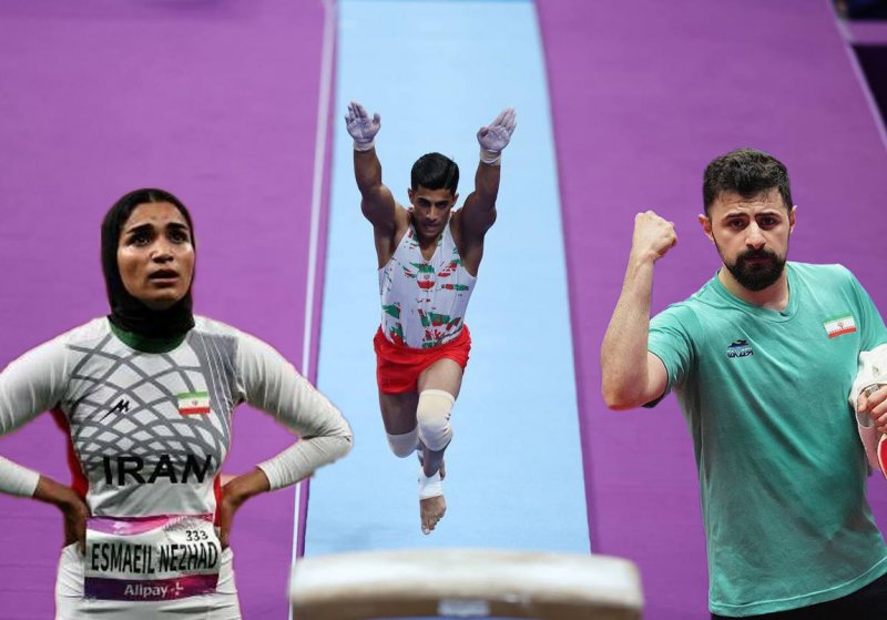 مدال تاریخی ژیمناستیک روز ایران را ساخت