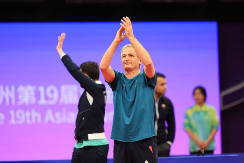 واكنش سرمربى تنيس روى ميز به شكست برابر چين