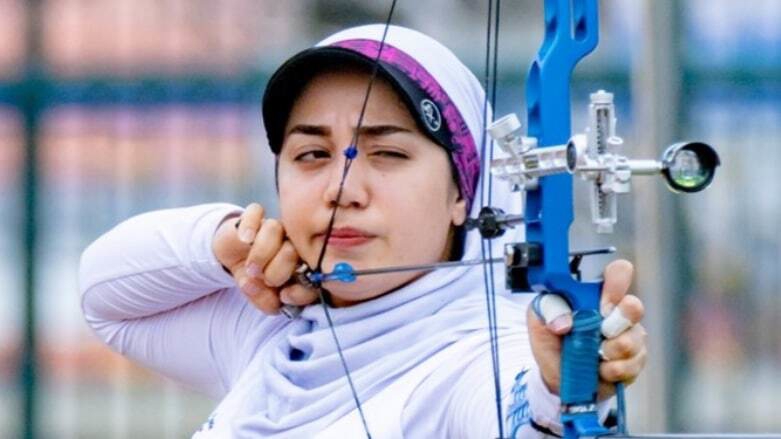 بغض بانوی کماندار ایران بعد از حذف ترکید
