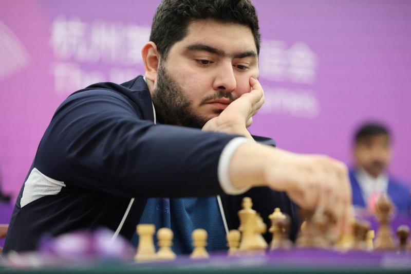 صدرنشینی مقصودلو در مسابقات شطرنج آکتوبه قزاقستان