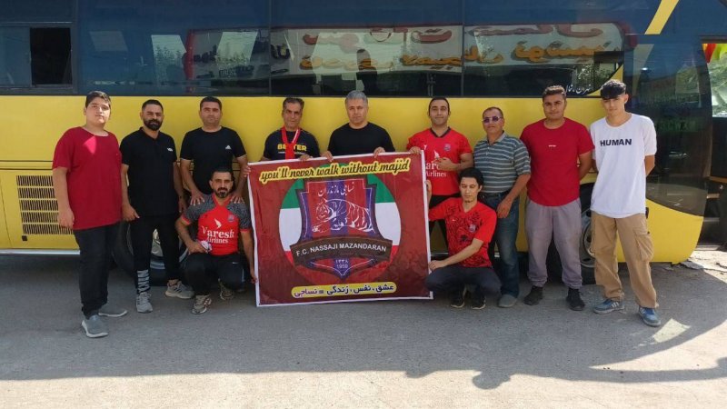 کمپین سفر بیخطر هواداران نساجی به تهران