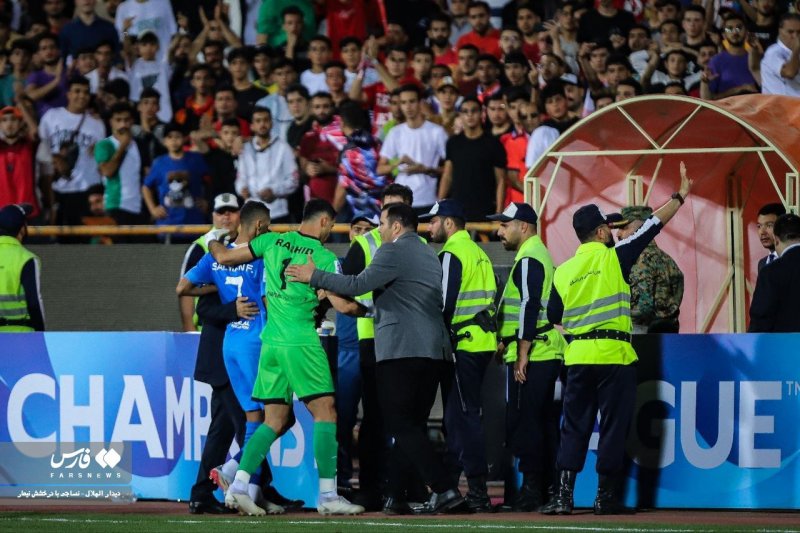 ناظر می‌خواست نساجی - الهلال را متوقف کند!