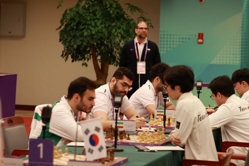 شاهکار تیم ملی شطرنج در مسابقات آسیایی هانگژو