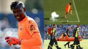 حادثه در لیگ فرانسه: انفجار نارنجک و مصدومیت