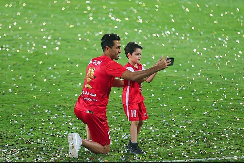 محبوبترین چهره جشن قهرمانی پرسپولیس