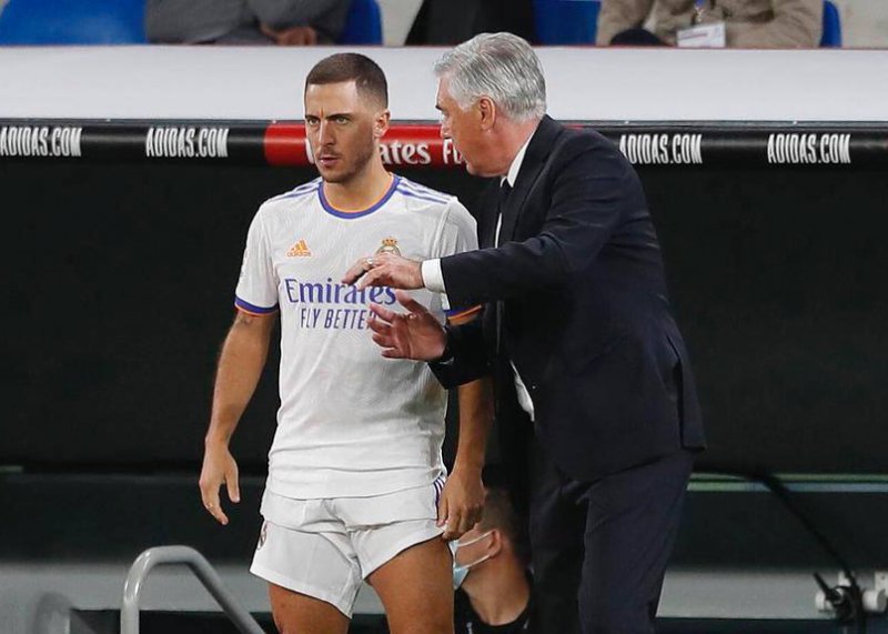 پیام آنچلوتی برای بازنشستگی هازارد (عکس)