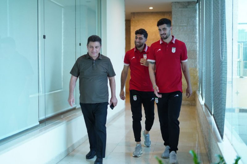 شناسایی حریف فردا برای ملی پوشان ایران(عکس) 