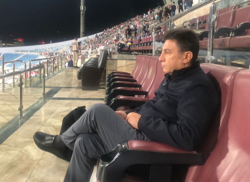 حضور فعال قلعه‌نویی در ورزشگاه آزادی برای تماشای دو دیدار لیگ قهرمانان آسیا