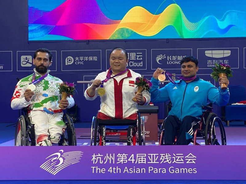 پاراوزنه برداری ایران بازهم نقره ای شد