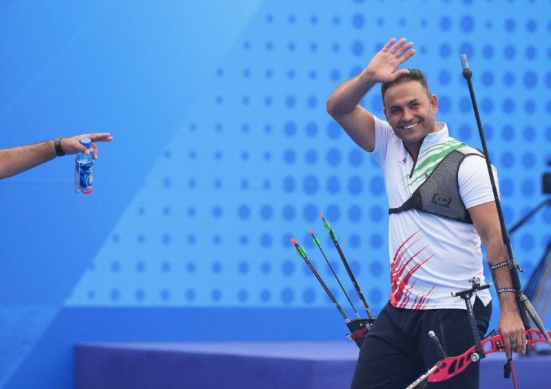 تير رحيمى هم به هدف نشست و طلايى شد