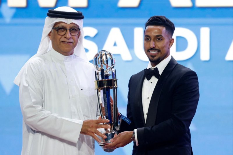 ارزشمندترین جایزه سال فوتبال آسیا به الدوسری رسید