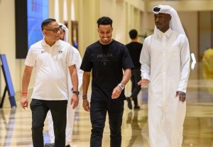اولین پیام تبریک الدوساری از قطر آمد