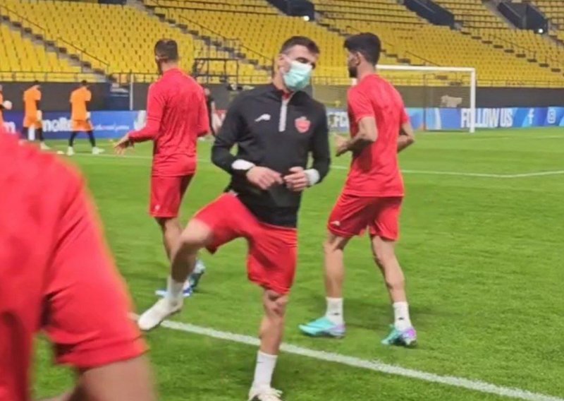 تصویری نگران کننده از تمرین پرسپوليس
