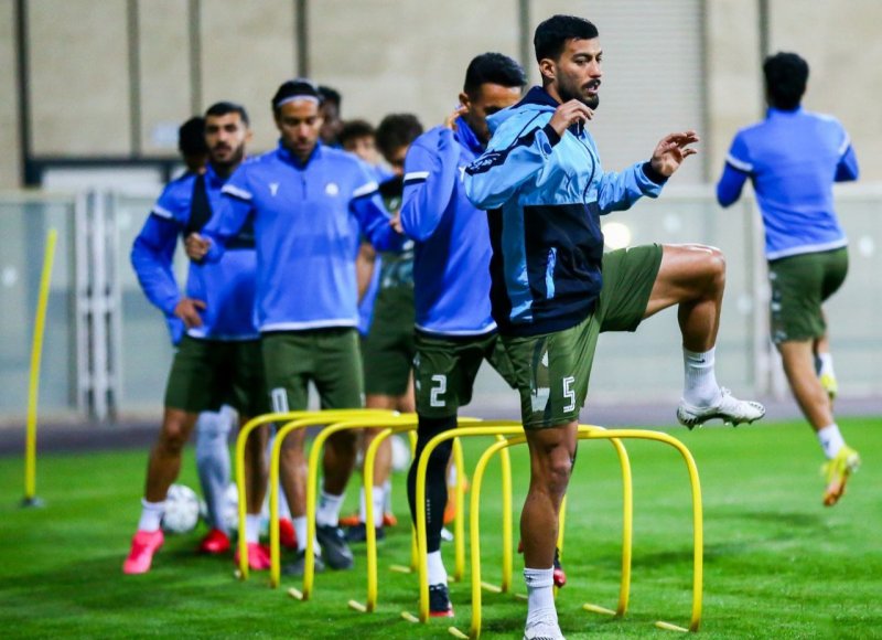 بازیکنان گلگهر آماده پیروزی پنجم (عکس)