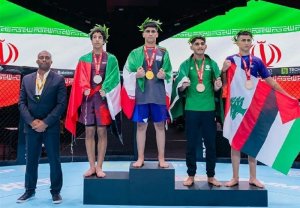کسب اولین مدال MMA ایران در مسابقات قهرمانی آسیا