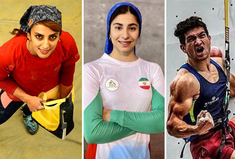 الناز رکابی، محیا دارابیان، رضا علیپور و رویای پاریس / سوپراستارهای سنگ‌نوردی ایران در المپیک