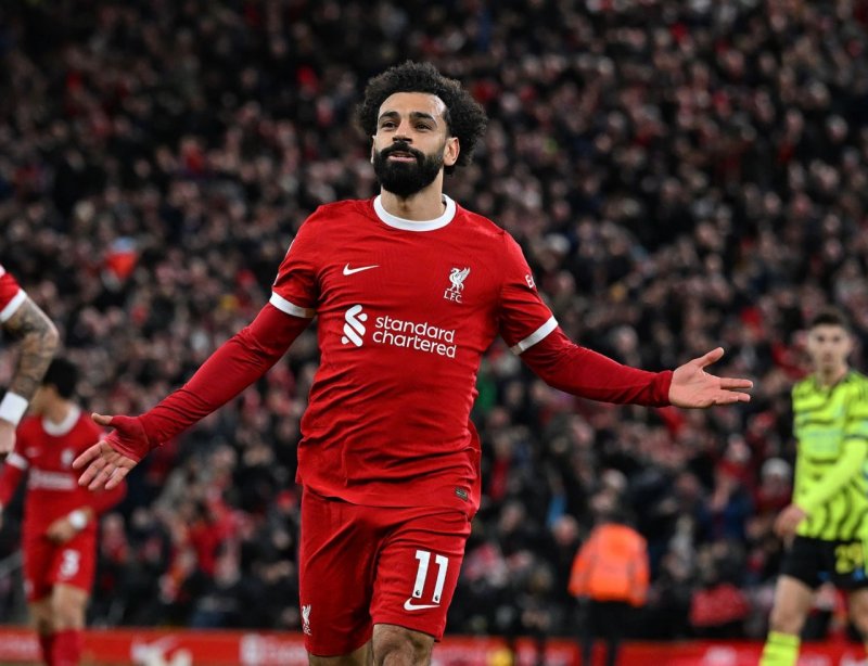 محمد صلاح دیشب وارد تاریخ لیورپول شد