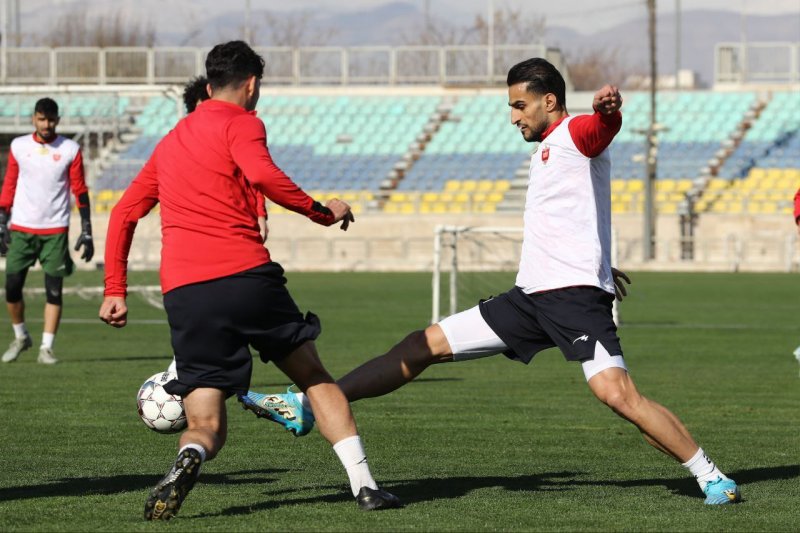 تمرینات فشرده پرسپولیس برای نساجی آغاز شد