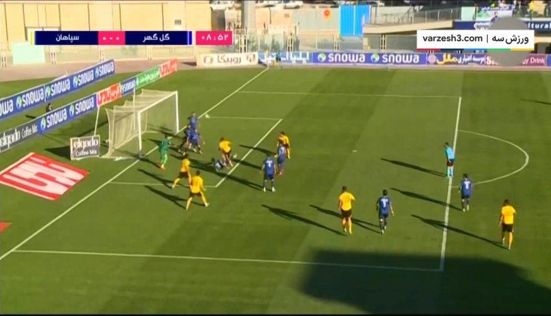 اشتباه بزرگ راکی در سیرجان (عکس)