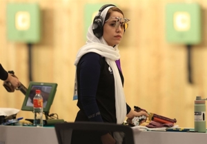 تیراندازی قهرمانی آسیا| گلنوش سبقتالهی نهم شد