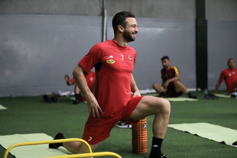 لبخند سروش در روزهای گلهمندی بازیکنان پرسپولیس