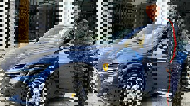 رونالدو سوپرماشین جدیدش را رونمایی کرد (عکس)