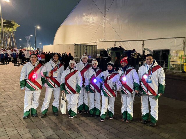 رژه اسکی‌بازان ایران در افتتاحیه المپیک زمستانی جوانان