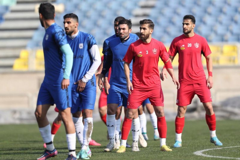 بازی تدارکاتی پرسپولیس درگیرانه همراه با کلکل!