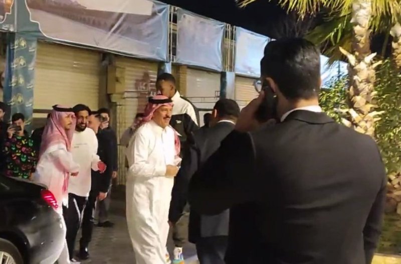 حضور سفیر عربستان در هتل محل اقامت الهلال