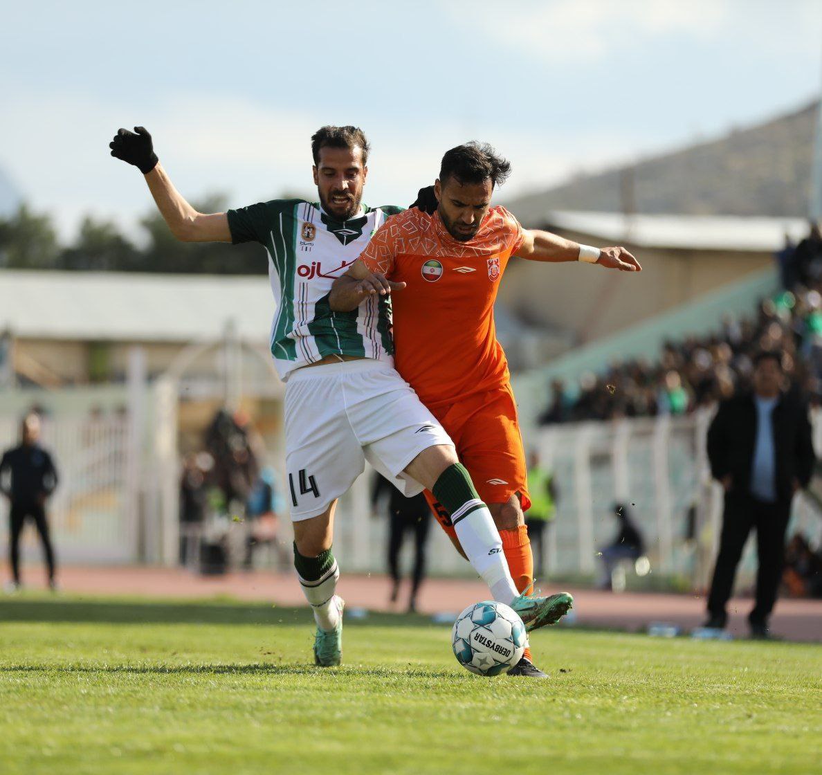 خیبر خرم آباد 2 - 0 مس سونگون / لیگ یک / خیبر از مدعی بودن پا پس نمی‌کشد 2