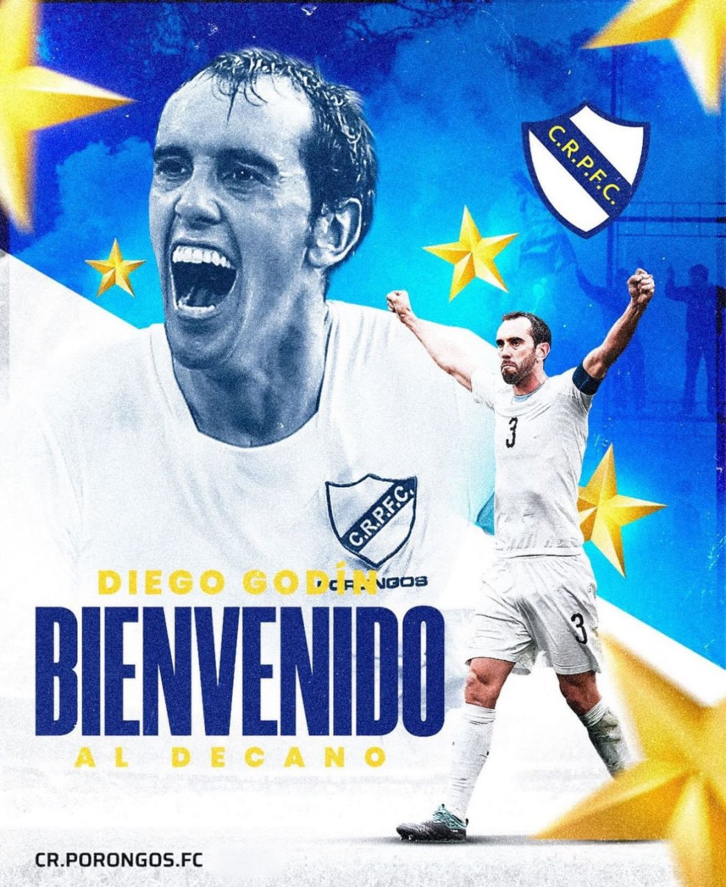 دیه‌گو گودین به پرونگوس پیوست / رسمی: بازگشت اسطوره بازنشسته اروگوئه به فوتبال 2