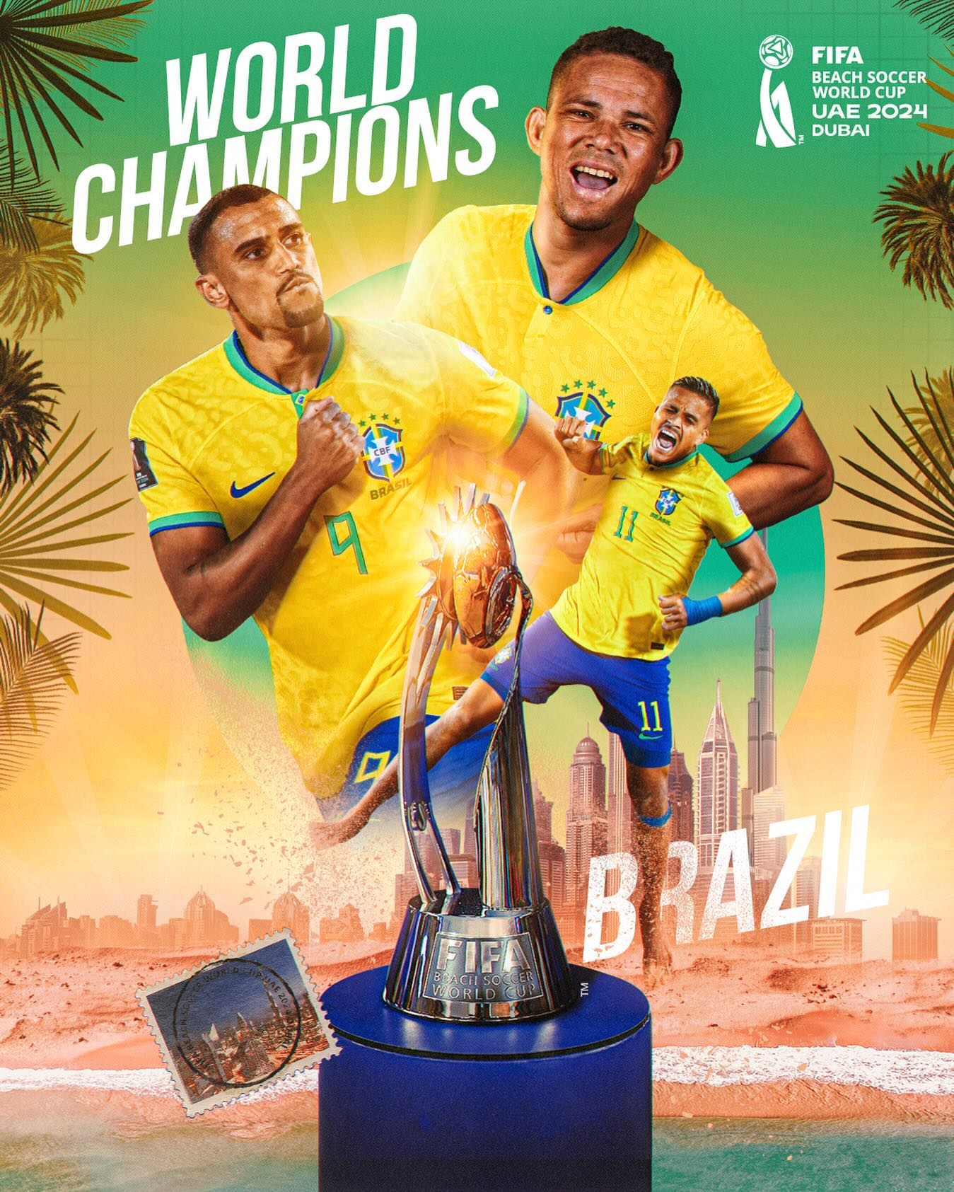 برزیل فاتح جام جهانی فوتبال ساحلی
