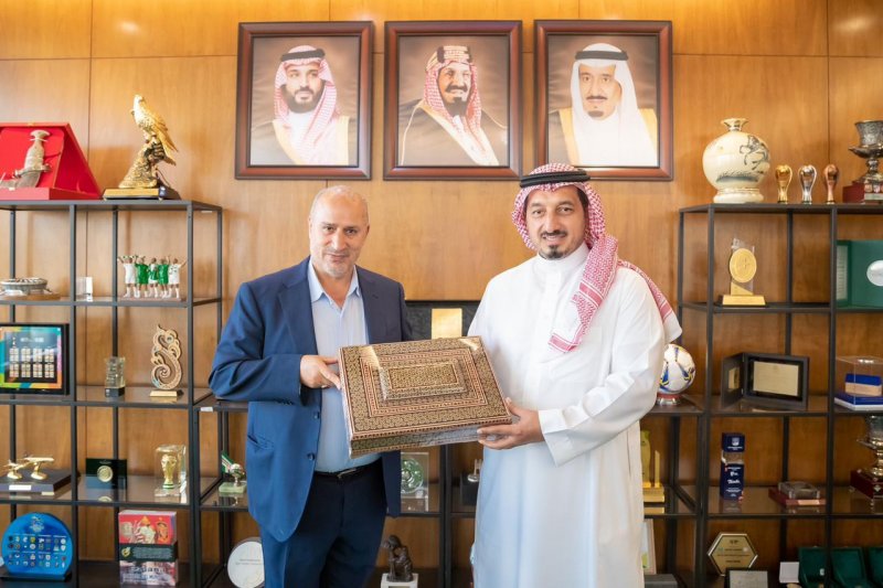 پیام تبریک رئیس فدراسیون فوتبال عربستان به تاج