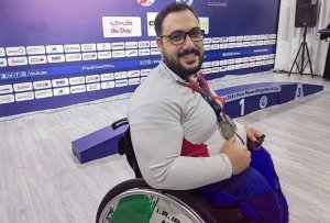 قهرمان پارالمپیک در جهانی امارات نقره‌ای شد