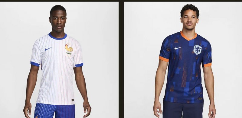 چهره جدید فرانسه، انگلیس، هلند، پرتغال / رونمایی از پیراهن چهار مدعی قهرمانی یورو (عکس)