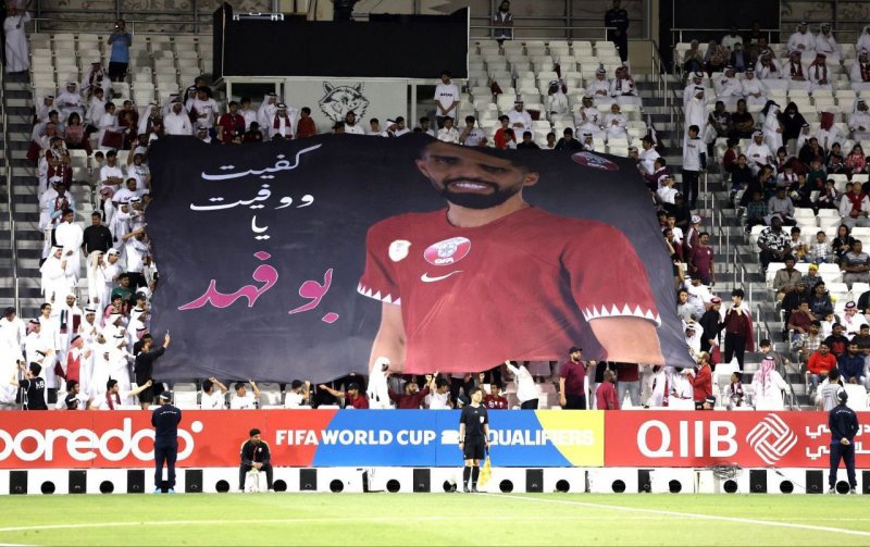 هواداران قطری برای کاپیتان سنگ تمام گذاشتند