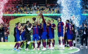 قهرمانی بارسلونا در کوپادِاسپانیا در فینال جنجالی
