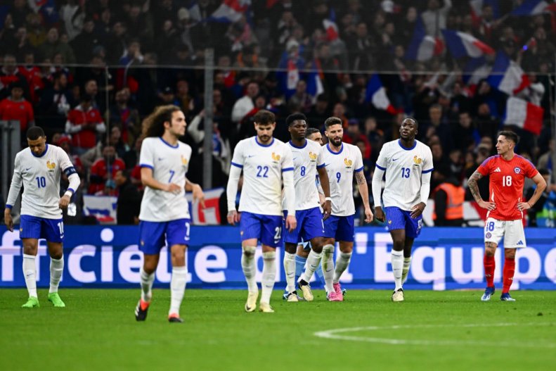 فرانسه 3-2 شیلی: پیروزی پرتلفات