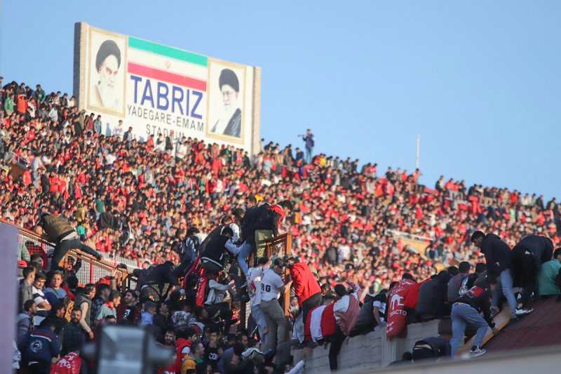 یادگار بزرگترین ورزشگاه ایران شد؛/ تصویر شوکه‌کننده از استادیوم سهند!