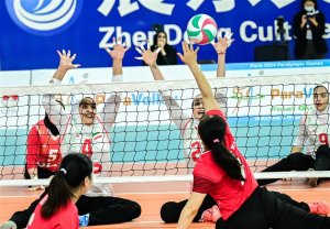 اولین شکست تیم والیبال نشسته زنان ایران