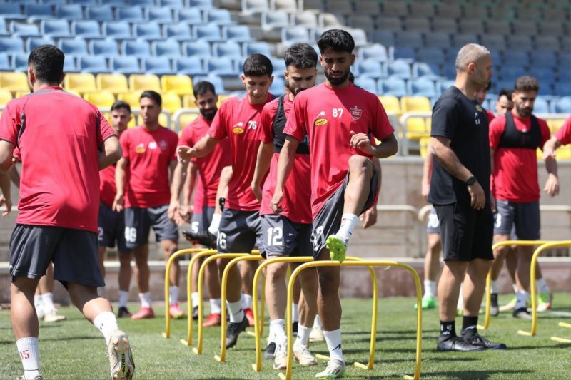 پرسپولیس مستقیم از مهرآباد به تمرین!