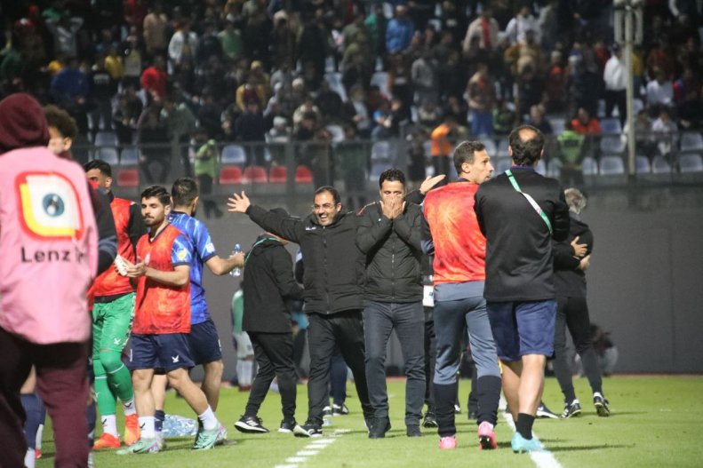 شادی متفاوت مهدی تارتار در ورزشگاه وطنی (عکس)