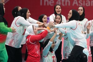 پیروزی زنان والیبال نشسته ایران برابر آلمان