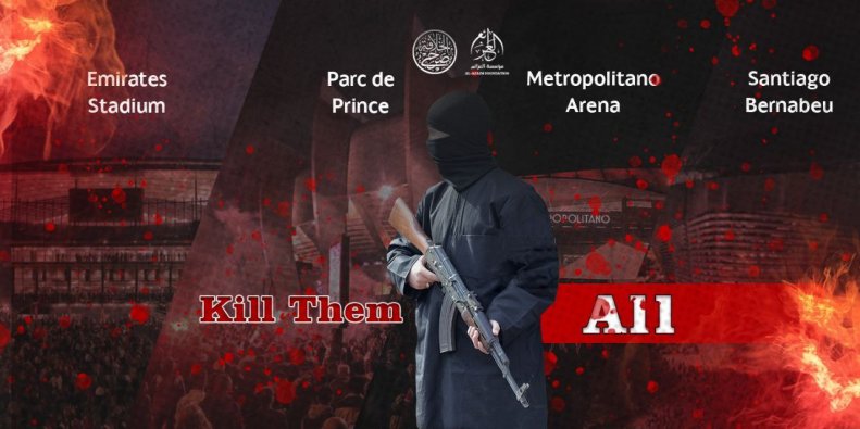 بی‌اعتنا به تهدید داعش: لیگ قهرمانان برگزار می‌شود