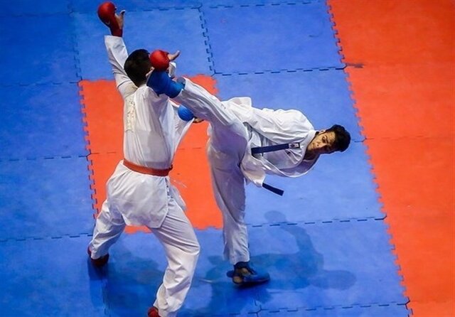 برگزاری مسابقات کاراته قهرمانی کشور در همدان