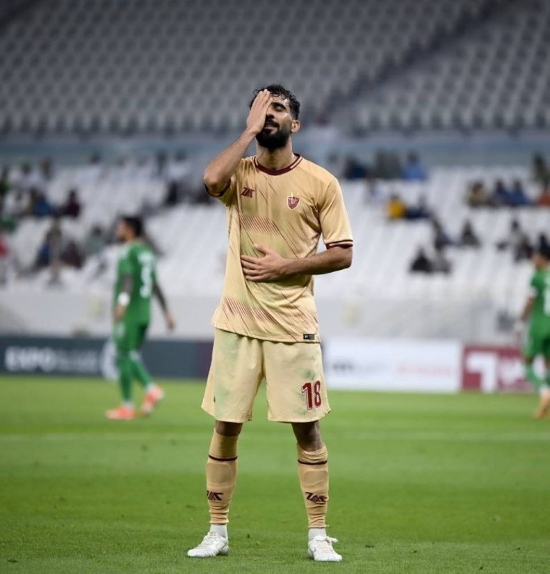 ژست بشار رسن پس از گل چهارصد لیگ قطر! (عکس)