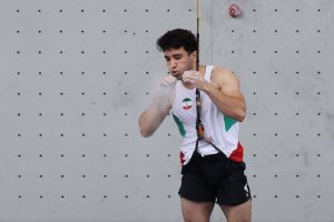 رضا علیپور در جام جهانی سنگ‌نوردی یازدهم شد