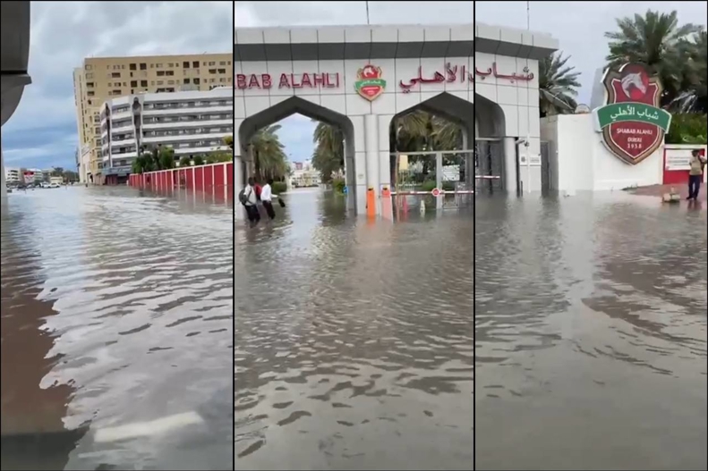 باشگاه سعید عزت‌اللهی را سیل برد! (عکس)