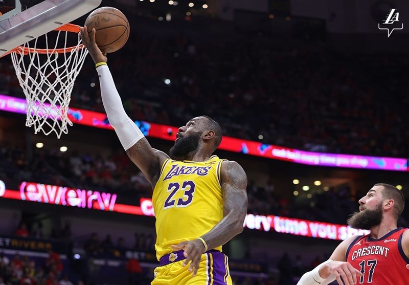 لیگ NBA| لیکرز به پلیآف رسید