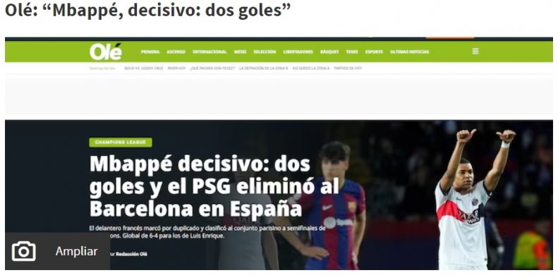 واکنش رسانه‌های به حذف بارسلونا / امباپه بارسلونا را قورت داد! (عکس) 7